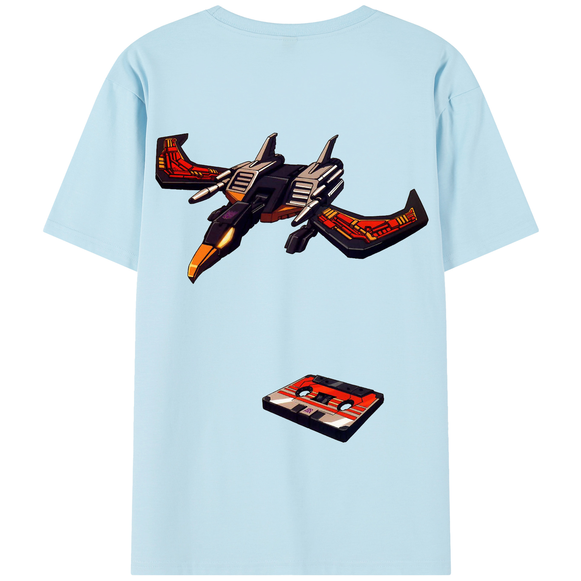 （画像用）  綿100％半袖Tシャツ（背面プリント）